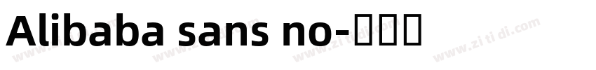 Alibaba sans no字体转换 Alibaba sans no字体转换